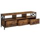 vasagle-dulap-tv-cu-rafturi-si-sertare-maro-rustic-147x40x50cm