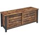 vasagle-dulap-tv-cu-doua-usi-glisante-maro-rustic-110x40x45cm