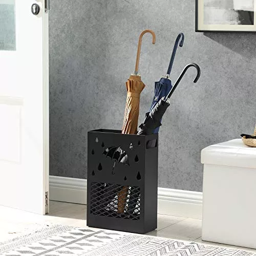 songmics-suport-umbrela-model-patrat-cu-carlige-negru-28x12x41cm