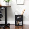 songmics-suport-umbrela-model-patrat-cu-carlige-negru-28x12x41cm
