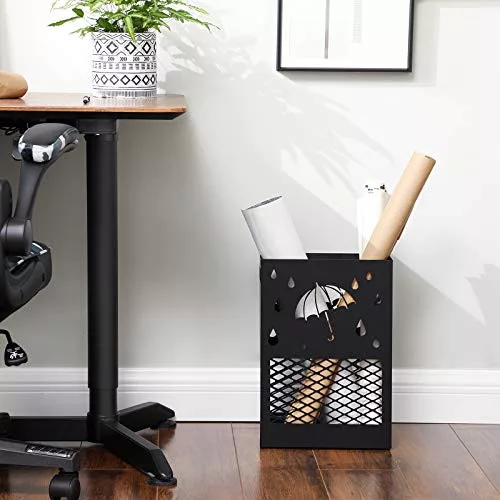 songmics-suport-umbrela-model-patrat-cu-carlige-negru-28x12x41cm