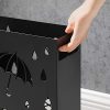 songmics-suport-umbrela-model-patrat-cu-carlige-negru-28x12x41cm