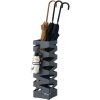 songmics-suport-umbrela-patrat-cu-carlige-gri-antracit-15x15x49cm