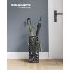songmics-suport-umbrela-model-patrat-cu-carlige-negru-15x15x41cm
