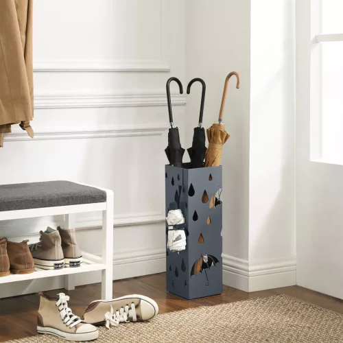 songmics-suport-umbrela-patrat-model-umbrela-cu-carlige-gri-15x15x49cm