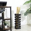 songmics-suport-umbrela-patrat-cu-carlige-negru-15x15x49cm