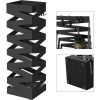 songmics-suport-umbrela-patrat-cu-carlige-negru-15x15x49cm