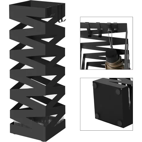 songmics-suport-umbrela-patrat-cu-carlige-negru-15x15x49cm