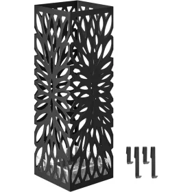 songmics-suport-umbrela-model-patrat-cu-carlige-negru-15x15x49cm