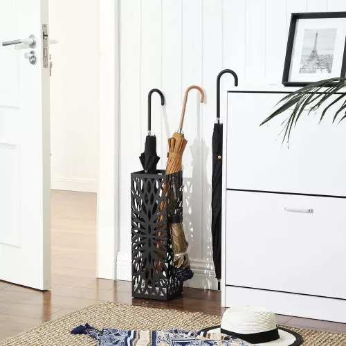 songmics-suport-umbrela-model-patrat-cu-carlige-negru-15x15x49cm