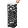 songmics-suport-umbrela-model-patrat-cu-carlige-negru-15x15x49cm