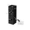 songmics-suport-pentru-umbrele-forma-patrata-cu-carlige-negru-15x15x49cm