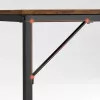 Birou, masă de calculator, maro rustic 80x50x75cm