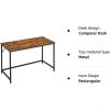 vasagle-birou-masa-de-calculator-maro-rustic-120x60x75cm