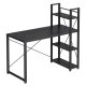 vasagle-birou-cu-rafturi-negru-abanos-120x119x60cm