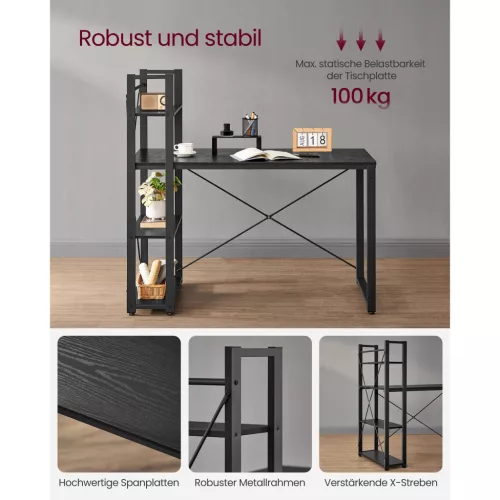 vasagle-birou-cu-rafturi-negru-abanos-120x119x60cm