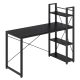 vasagle-birou-cu-rafturi-negru-abanos-137x119x60cm
