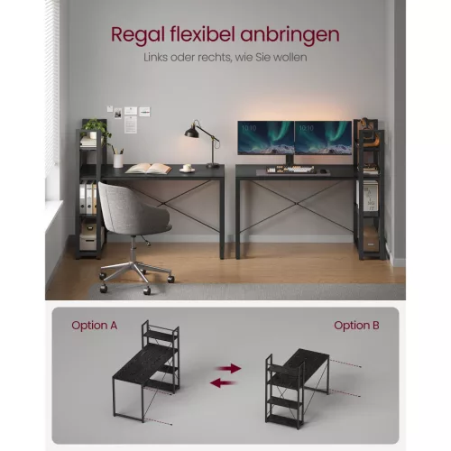 vasagle-birou-cu-rafturi-negru-abanos-137x119x60cm