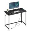vasagle-birou-masa-de-calculator-cu-distribuitor-incorporat-lumini-led-negru-abanos
