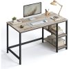 vasagle-birou-cu-rafturi-greige-120x60x75cm