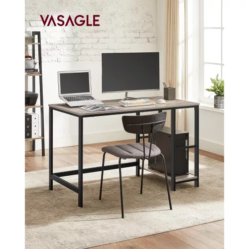 vasagle-birou-cu-rafturi-greige-120x60x75cm