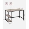 vasagle-birou-cu-rafturi-greige-120x60x75cm