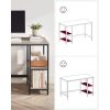 vasagle-birou-cu-rafturi-greige-120x60x75cm