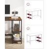 vasagle-birou-cu-rafturi-maro-rustic-120x60x75cm