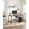 vasagle-birou-cu-rafturi-maro-rustic-140x60x75cm