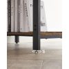 vasagle-birou-cu-rafturi-maro-rustic-140x60x75cm