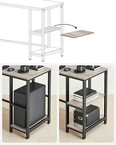vasagle-birou-de-colt-cu-rafturi-greige-138x138x76cm