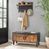 vasagle-raft-de-perete-cu-umerase-negru-60x40x21cm