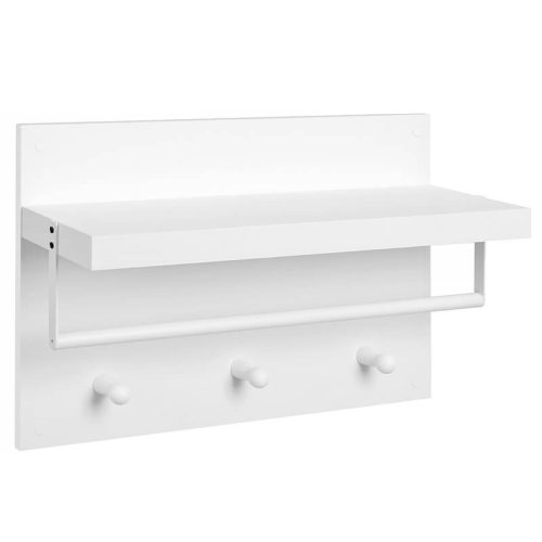 vasagle-raft-de-perete-cu-umerase-alb-60x40x21cm
