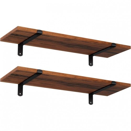 songmics-set-rafturi-de-perete-de-2-piese-maro-rustic-60x20x15cm