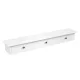 Raft de perete plutitor cu 3 sertare, raft de depozitare, alb 80x15x10cm