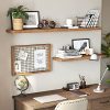vasagle-raft-plutitor-montabil-pe-perete-maro-rustic-60x20x3cm
