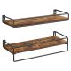 vasagle-set-rafturi-de-perete-2-piese-maro-rustic-40x15x59cm
