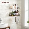 vasagle-set-rafturi-de-perete-2-piese-maro-rustic-40x15x59cm