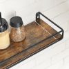 vasagle-set-rafturi-de-perete-2-piese-maro-rustic-40x15x59cm