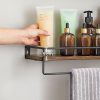 vasagle-set-rafturi-de-perete-2-piese-maro-rustic-40x15x59cm
