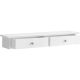 songmics-raft-de-perete-cu-doua-sertare-cu-acoperire-lucioasa-alb-65x15x10cm