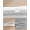 songmics-raft-de-perete-cu-doua-sertare-cu-acoperire-lucioasa-alb-65x15x10cm