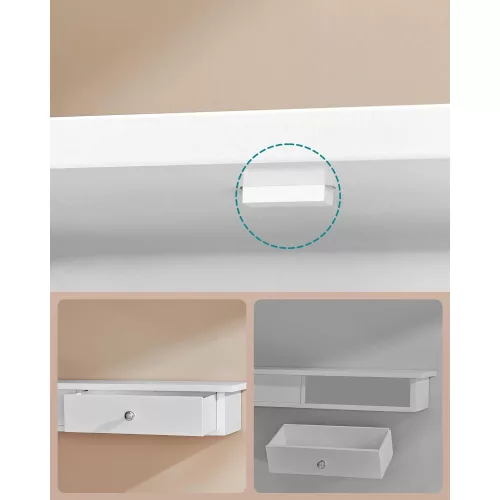 songmics-raft-de-perete-cu-doua-sertare-cu-acoperire-lucioasa-alb-65x15x10cm