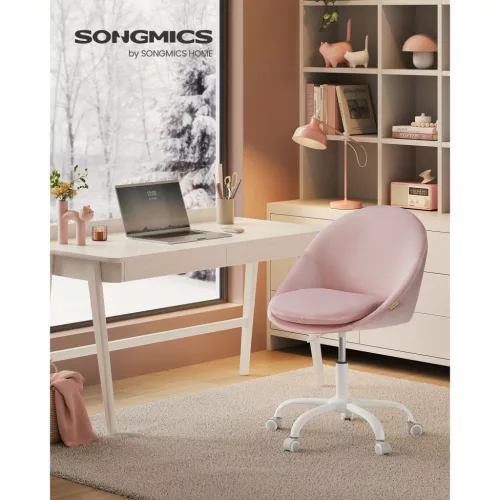 songmics-scaun-de-birou-pivotant-captusit-rulant-roz-pastel