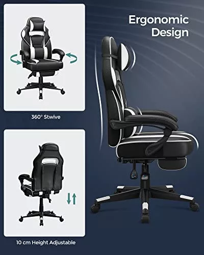 songmics-scaun-de-birou-scaun-de-gaming-din-piele-ecologica-cu-suport-pentru-picioare-alb