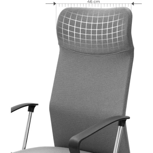 songmics-scaun-de-birou-pivotant-cu-husa-din-material-textil-inclinabila-gri