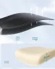 Scaun de birou ergonomic cu husă din plasă respirabilă, negru