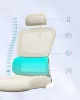 Scaun de birou ergonomic cu husă din plasă dublă și tetieră reglabilă