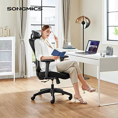 songmics-scaun-de-birou-ergonomic-cu-suport-lombar-reglabil-si-tetiera-negru