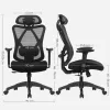 songmics-scaun-de-birou-ergonomic-cu-suport-lombar-reglabil-si-tetiera-negru